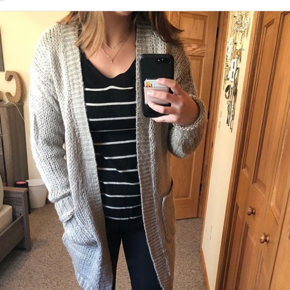 Brand new with tags! Cozy knit taupe sweater